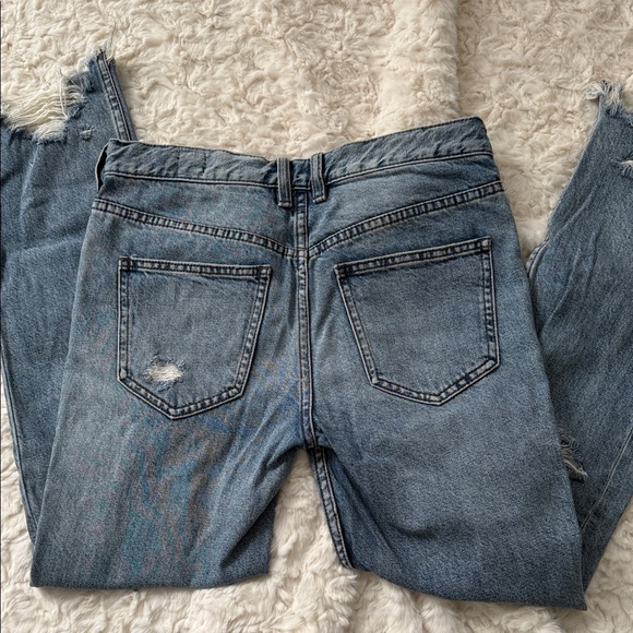 We The Free Light Blue Distressed Skinny Jeans - Picture 5 of 5